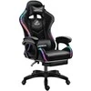 Kompiuterinė Žaidimų kėdė su rgb ir garso kolonėlėmis