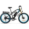 Cysum Elektrinis dviratis Cysun M900 Plus, 26", 1000W, 17Ah Panasonic/LG juodas