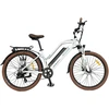 Elektrinis dviratis Bezior M2 Pro, 26", 500W, 12,5Ah, baltas