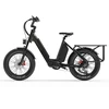 Elektrinis dviratis Bezior X500 MAX, 20", 750W, 17,5Ah + 48V 20Ah