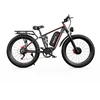 Elektrinis dviratis Duotts S26, 26", 1500W, 20Ah SAMSUNG, juodas/raudonas