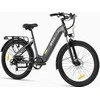 Elektrinis dviratis DYU C1, 26", 350W, 10Ah, pilkas
