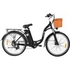 Elektrinis dviratis DYU C6, 26", 350W, 12,5Ah, juodas