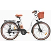 Elektrinis dviratis DYU C6 PRO, 26", 250W, 15,6Ah, baltas