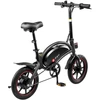 Elektrinis dviratis DYU D3F, 14", 250W, 10Ah, juodas