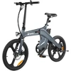Elektrinis dviratis DYU T1, 20", 250W, 10Ah, pilkas