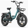 Elektrinis dviratis Engwe L20 Boost 20", 250W, 13Ah, mėlynas