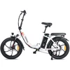 Elektrinis dviratis Fafrees F20 20", baltas, 250W, 16Ah
