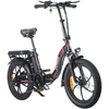 Elektrinis dviratis Fafrees F20 20", juodas, 250W, 16Ah