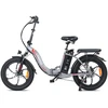 Elektrinis dviratis Fafrees F20 20", pilkas, 250W, 16Ah