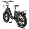 Elektrinis dviratis Fafrees F20 Master, 20", juodas, 500W, 22,5Ah