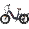 Elektrinis dviratis Fafrees F20 Master 20", pilkas, 500W, 22,5Ah