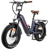 Elektrinis dviratis Fafrees F20 Master 20", pilkas, 500W, 22,5Ah