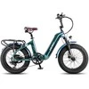 Elektrinis dviratis Fafrees F20 Master, 20", žalias, 500W, 22,5Ah