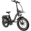 Elektrinis dviratis FAFREES F20 Max, 20", juodas, 500W, 22,5Ah