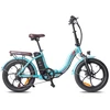 Elektrinis dviratis FAFREES F20 Pro, 20", šviesiai mėlynas, , 250W, 18Ah