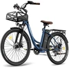 Elektrinis dviratis Fafrees F26 Lasting, 26", mėlynas, 250W, 20,3Ah