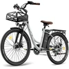 Elektrinis dviratis Fafrees F26 Lasting, 26", pilkas, 250W, 20,3Ah