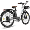 Elektrinis dviratis Fafrees F26 Lasting, 26", baltas, 250W, 20,3Ah
