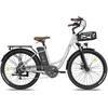 Elektrinis dviratis Fafrees F26 Lasting, 26", pilkas, 250W, 20,3Ah