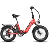 Elektrinis dviratis Fafrees FF20 Polar 20", raudonas, 500W, 20,8Ah