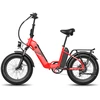 Elektrinis dviratis Fafrees FF20 Polar 20", raudonas, 500W, 20,8Ah