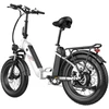 Elektrinis dviratis Fafrees FF20 Polar, 20", baltas, 500W, 20,8Ah
