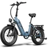 Elektrinis dviratis Fafrees FF20 Polar, 20", mėlynas, 500W, 20,8Ah