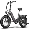 Elektrinis dviratis Fafrees FF20 Polar, 20", juodas, 500W, 20,8Ah