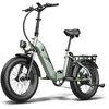 Elektrinis dviratis Fafrees FF20 Polar, 20", žalias, 500W, 20,8Ah