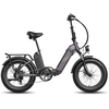 Elektrinis dviratis Fafrees FF20 Polar, 20", juodas, 500W, 20,8Ah