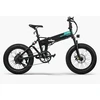 Elektrinis dviratis Fiido M1 Pro, 20", 500W, 12,8Ah, juodas