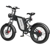 Elektrinis dviratis Gunai MX25, 20", 1000W, 25Ah, juodas