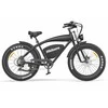 Elektrinis dviratis Hidoes B3, 26", juodas, 1200W, 17,5Ah