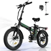 Elektrinis dviratis Hitway BK11, 20", 250W, 11,2Ah, juodas