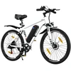Elektrinis dviratis Hitway BK15, 26", 250W, baltas