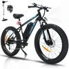Elektrinis dviratis Hitway BK15, 26", 250W, 15Ah, juodas