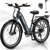 Elektrinis dviratis Hitway BK16, 26", 250W, mėlynas