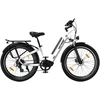Elektrinis dviratis Hitway BK16, 26", 250W, baltas