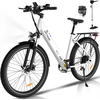 Elektrinis dviratis Hitway BK18, 27.5", 250W, baltas