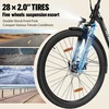 Elektrinis dviratis Hitway BK31, 28", 250W, 13Ah, juodas