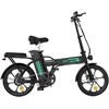 Elektrinis dviratis Hitway BK3S, 20", 250W, 10,4Ah, juodas