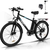 Elektrinis dviratis Hitway BK3S, 26", 250W, 15Ah, juodas