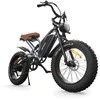 Elektrinis dviratis Jansno X50, 20", 750W, 14Ah, juodas