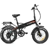 Elektrinis dviratis Kaisda K2-P-PRO, 20", 750W, 15Ah, juodas