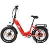 Elektrinis dviratis Kaisda K20F, 20", 250W, 25Ah, raudonas