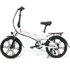 Elektrinis dviratis Samebike 20LVXD30-II, 20", 350W, 10Ah, baltas