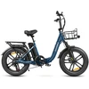 Elektrinis dviratis Samebike C05 Pro, 20", 500W, 13Ah, mėlynas
