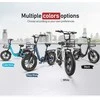 Elektrinis dviratis Samebike C05 Pro, 20", 500W, 13Ah, mėlynas