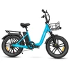 Elektrinis dviratis Samebike C05 Pro, 20", 500W, 13Ah, mėlynas